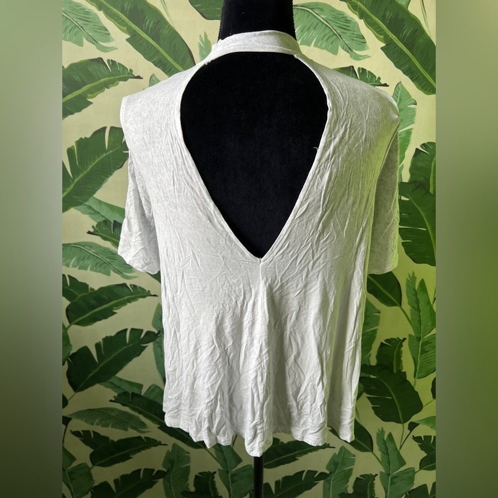 American Eagle Soft & Sexy T-Shirt Women Medium White - Picture 4 of 7